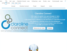 Tablet Screenshot of claroline.net